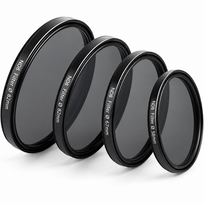 ND8 neutraus tankio filtras 52 mm, 3 žingsnių ND filtras, neutralaus pilkumo objektyvo filtras