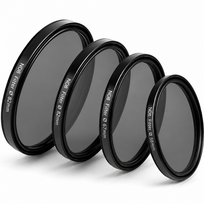 ND8 neutralaus tankio filtras 77 mm, 3 žingsnių šviesos slopinimo ND filtras, ND8 objektyvo filtras, ND8 pilkos spalvos filtras