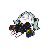 Cyberpunk Game Enamel Pins Gift Custom Cyber Punk Collect Lapel Badge Backpack Hat Collar Brooches Children Party Cute Gifts black
