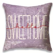 Simple Purple Flower Pot Pattern Home Decor Pillowcase Bedroom Living Room Sofa Decoration Polyester Cushion Cover with Zipper 45x45cm gray