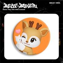KPOP NEXZ Cartoon Badge Yu Tomoya Haru Seita Hyui Yuki SoGeon Round Brooch Pins High Quality Tinplate Bag Accessories Fans Gift Badge orange