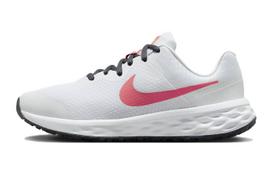 Nike REVOLUTION 6 GS Slip Resistant Abrasion Resistant Low top Kids' Running Shoes White DD1096-101 39 white