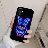 Five N-Nights At F-Freddys Fnaf Phone Case For Samsung Galaxy A73,A72,A71,A70,A53,A52,A51,Others Soft Black Cover Samsung a11 black