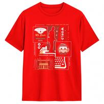 Dont Write  Alan Wake TShirt Summer  Streetwear TShirts 100 Cotton Hip Hop Tshirt For Unisex Print Tees S red