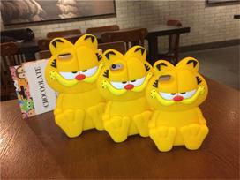 The Garfield Show Full Body Silicone Phone Protector With Drop Guard And Support For Customization Openeye,iPhone5C