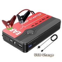 600A Portable Car Jump Starter Power Bank Car Boosters Charger 12V Starting Device Petrol Diesel Car BoosterJumpStarter 600A Starter red