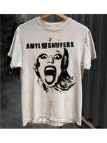 Official AMYL AND THE SNIFFERS Band T-Shirt - Graphic Tee with Amyl & The Sniffers Poster Design, Sizes S-5XL - Concert Merchandise & Everyday Rock St L gray