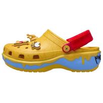 Disney x Crocs Classic Platform Clog Cute and Stylish Hole Shoes Women's Yellow 34-35 geltona