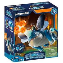 Playmobil Zestaw z figurkami Dragons 71082 Plowhorn & D'Angelo 71082