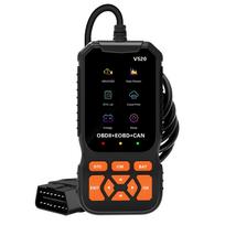 OBD2 automobilio skaitytuvo diagnostikos nuskaitymo įrankis, profesionalus mechaninis transporto priemonės gedimų kodų skaitytuvas, automatinio gedimo kodo tikrinimo variklio lemputė Fo black