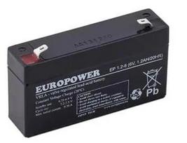 BATTERY 6V 4.5AH VRLA/EP4.5-6 EUROPOWER EMU