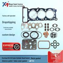 5878109462 EX12 Cilindrų galvutės tarpinė 3KC1 ekskavatoriaus variklio kapitalinio remonto komplektui Engine Overhaul Gasket Kit