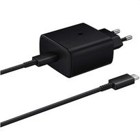 Įkroviklis Samsung EP-TA845 su kabeliu juodas