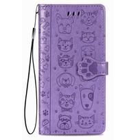 Dėklas Cat-Dog Samsung A155 A15 4G/A156 A15 5G violetinis