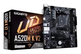 Mainboard|GIGABYTE|AMD A520|SAM4|Micro-ATX|Memory DDR4|Memory slots 2|1xPCI-Express 3.0 1x|1xPCI-Express 3.0 16x|1xM.