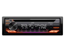 JVC, KD-DB922BT CD/USB MP3/WMA automagnetola su AUX įėjimu