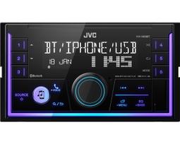 JVC, KW-X850BT 2-DIN USB MP3 magnetola su AUX ir Bluetooth