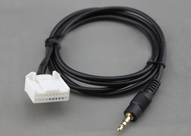 Toyota AUX 3,5mm įėjimo adapteris per CD changer jungtį,1,2m