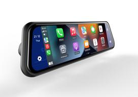 MRVMA901BK 9.66" Android monitorius - veidrodis galinio vaizdo kam
