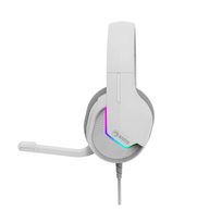 Ausinės su mikr. Marvo H8618 baltos RGB