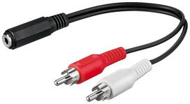 Goobay | Audio cable adapter, 3.5 mm | 50092