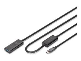 Digitus | Active USB 3.2 Gen1 5G extension cable | DA-73111 | USB-C to USB-A