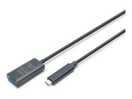 Digitus | Active USB 3.2 Gen2 10G extension cable | DA-73113 | USB-C to USB-A