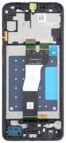 Ekranas tinkantis Samsung A057 A05S 2023 su lietimui jautriu stikliuku Black ir rėmeliu (service pack)