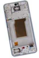 Ekranas tinkantis Samsung A356 A35 5G su lietimui jautriu stikliuku ir rėmeliu Iceblue (assembled service pack)