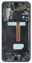 Ekranas tinkantis Samsung S906 S22 Plus su lietimui jautriu stikliuku ir rėmeliu Graphite (service pack)