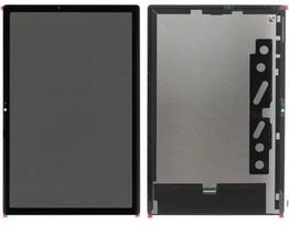 Ekranas tinkantis Samsung X200/X205 TAB A8 10.5 2021 su lietimui jautriu stikliuku Black (service pack)