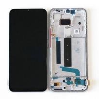 Ekranas tinkantis Xiaomi Mi 10 Lite 5G su lietimui jautriu stikliuku ir rėmeliu Grey/Tarnish (service pack)