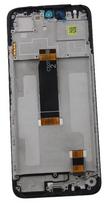 Ekranas tinkantis Xiaomi Redmi 13 4G/5G/Poco M6 4G su lietimui jautriu stikliuku ir rėmeliu Black (service pack)