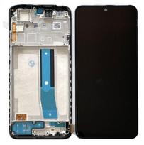 Ekranas tinkantis Xiaomi Redmi Note 11 su lietimui jautriu stikliuku ir rėmeliu Graphite Grey OLED