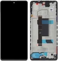 Ekranas tinkantis Xiaomi Redmi Note 12 Pro 5G/Poco X5 Pro 5G su lietimui jautriu stikliuku ir rėmeliu Black