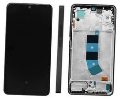 Ekranas tinkantis Xiaomi Redmi Note 13 4G su lietimui jautriu stikliuku ir rėmeliu Midnight Black (service pack)