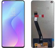 Ekranas tinkantis Xiaomi Redmi Note 9 su lietimui jautriu stikliuku Black