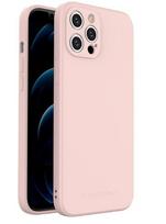 Dėklas Wozinsky Color Case Silicone skirtas iPhone 11 Pro Max rožinis
