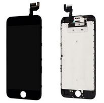 Ekranas tinkantis iPhone 6S su lietimui jautriu stikliuku Black Premium