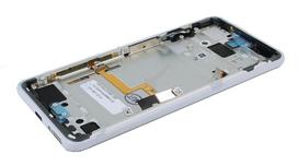 Ekranas tinkantis Google Pixel 3 su lietimui jautriu stikliuku ir rėmeliu White (used Grade A)