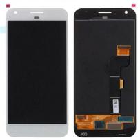 Ekranas tinkantis Google Pixel XL su lietimui jautriu stikliuku White (service pack)