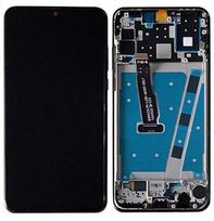 Ekranas tinkantis Huawei P30 Lite 48MP su lietimui jautriu stikliuku ir rėmeliu Midnight Black