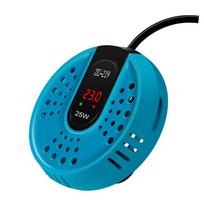 17-34°C Akvariumo vėžliuko šildytuvas Žemas vandens lygis Reguliuojamas Mini akvariumo šildytuvas Temperatūros reguliatorius Automatinis black