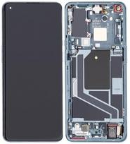 Ekranas tinkantis OnePlus 9 Pro su lietimui jautriu stikliuku ir rėmeliu Forest Green (used Grade A)