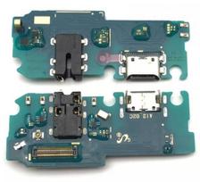 Lanksčioji jungtis Samsung A127 A12 Nacho (A12S) 2021 su įkrovimo kontaktu, mikrofonu, ausinių lizdu originali (service pack)