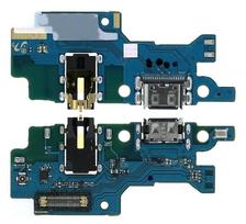 Lanksčioji jungtis Samsung M215 M21/M307 M30S/M315 M31 su įkrovimo kontaktu, mikrofonu, ausinių lizdu originali (service pack)