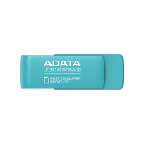 ADATA | USB Flash Drive | UC310 ECO | 256GB | USB 3.2 Gen1 | Green
