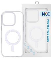 Dėklas NCC Clear Mag Cover (MagSafe) skirtas iPhone 16 Pro Max skaidrus