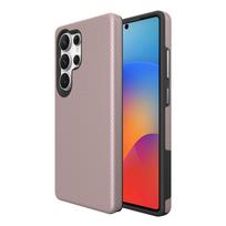 Dėklas Perfectionists Triangle Case Samsung S918 S23 Ultra 5G rožinio aukso