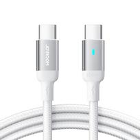 USB kabelis Joyroom S-CC100A10 Type-C to Type-C 100W 1.2m baltas